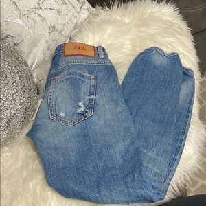 Zara Blue Denim Jeans